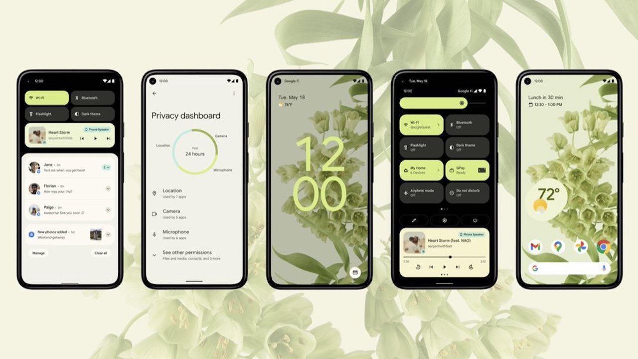 Bu telefonlar Android 12’yi şimdiden aldı!